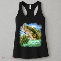 Bass In Action Women's Tank Top thumb 3