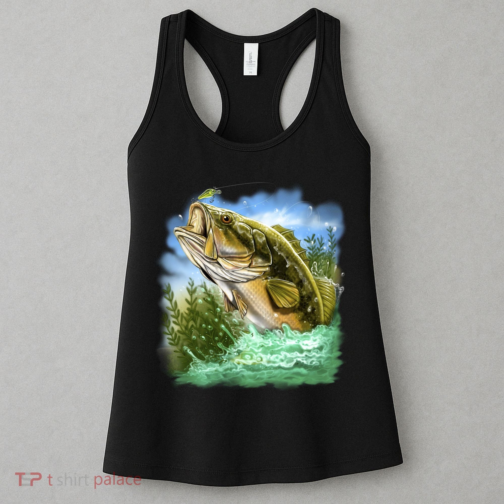 Bass In Action Women's Tank Top