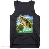 Bass In Action Tank Top thumb 0
