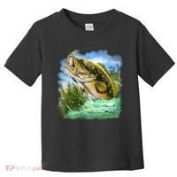 Bass In Action Toddler T-Shirt thumb 0