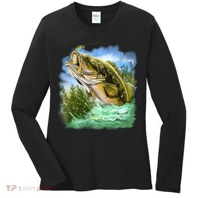 Bass In Action Women's Long Sleeve Shirt