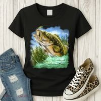 Bass In Action Women's T-Shirt thumb 3
