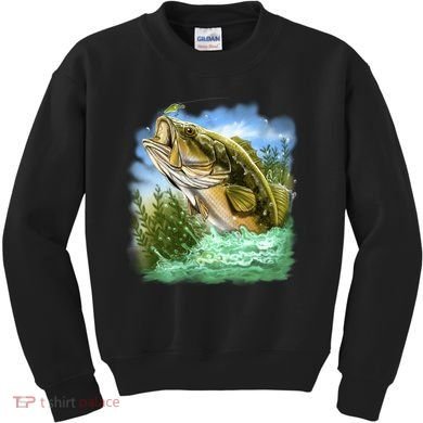 Bass In Action Kids Sweatshirt