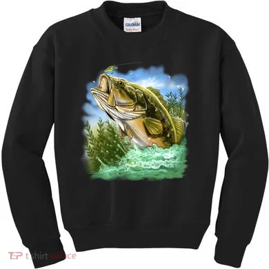 Bass In Action Kids Sweatshirt