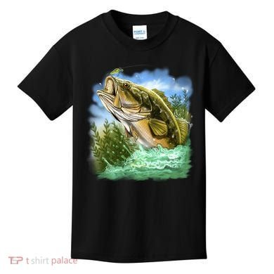 Bass In Action Kids T-Shirt