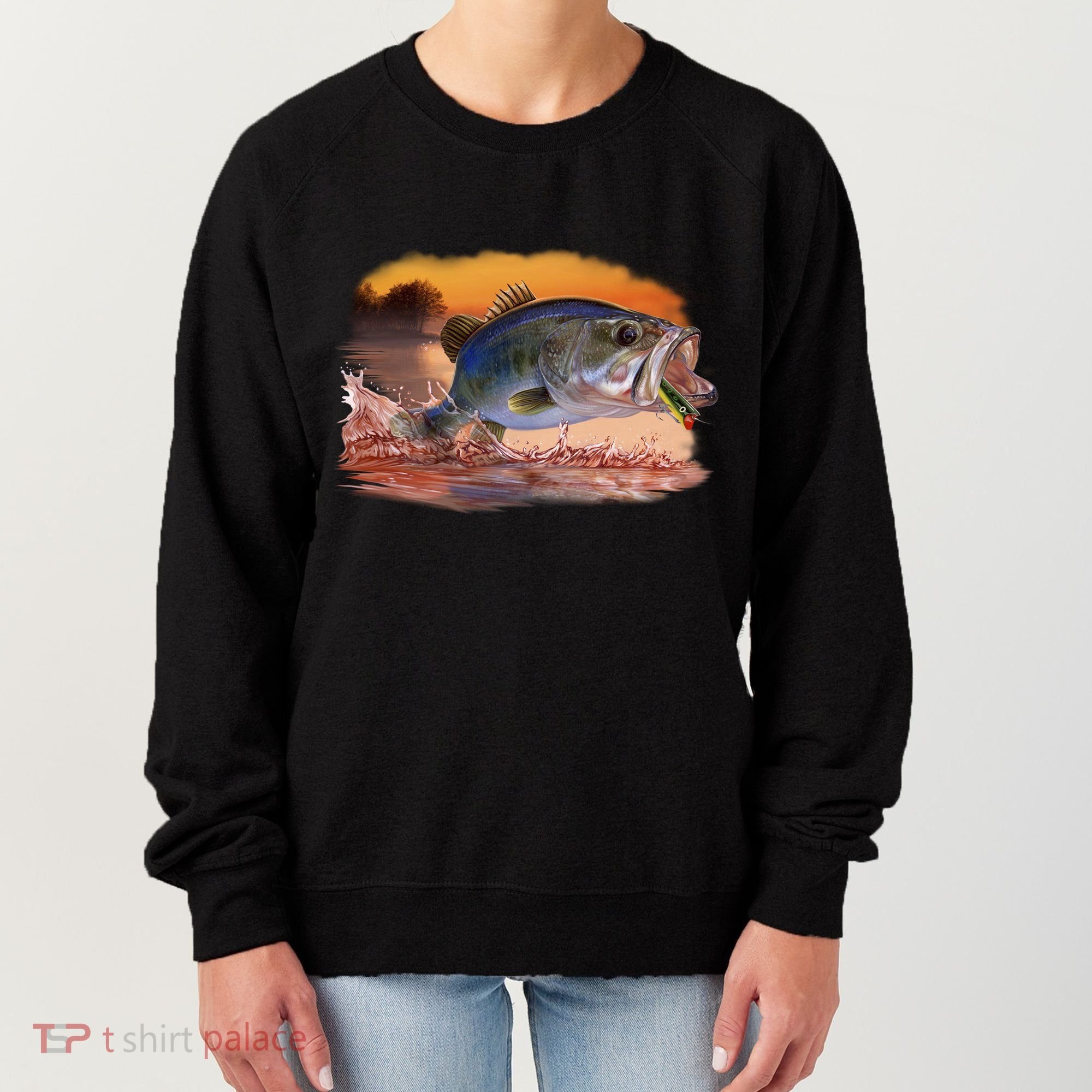 Bass Leaping Women's Sweatshirt