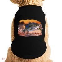 Bass Leaping Doggie Tank thumb 0