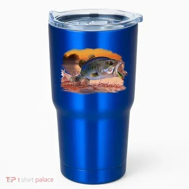Bass Leaping Tumbler