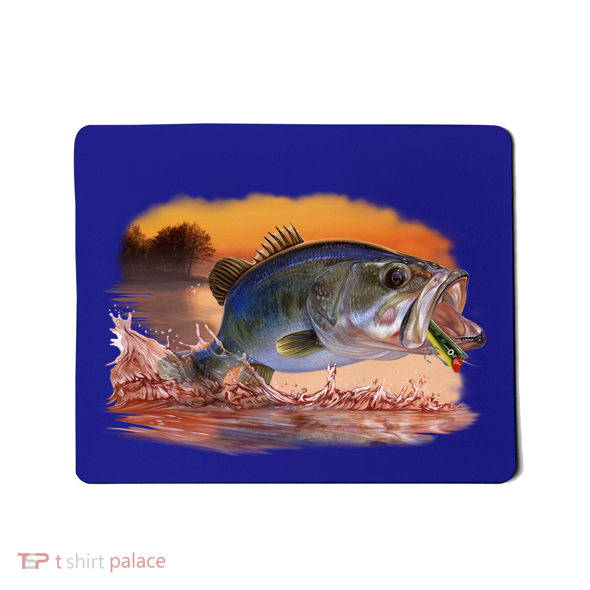 Bass Leaping Mousepad