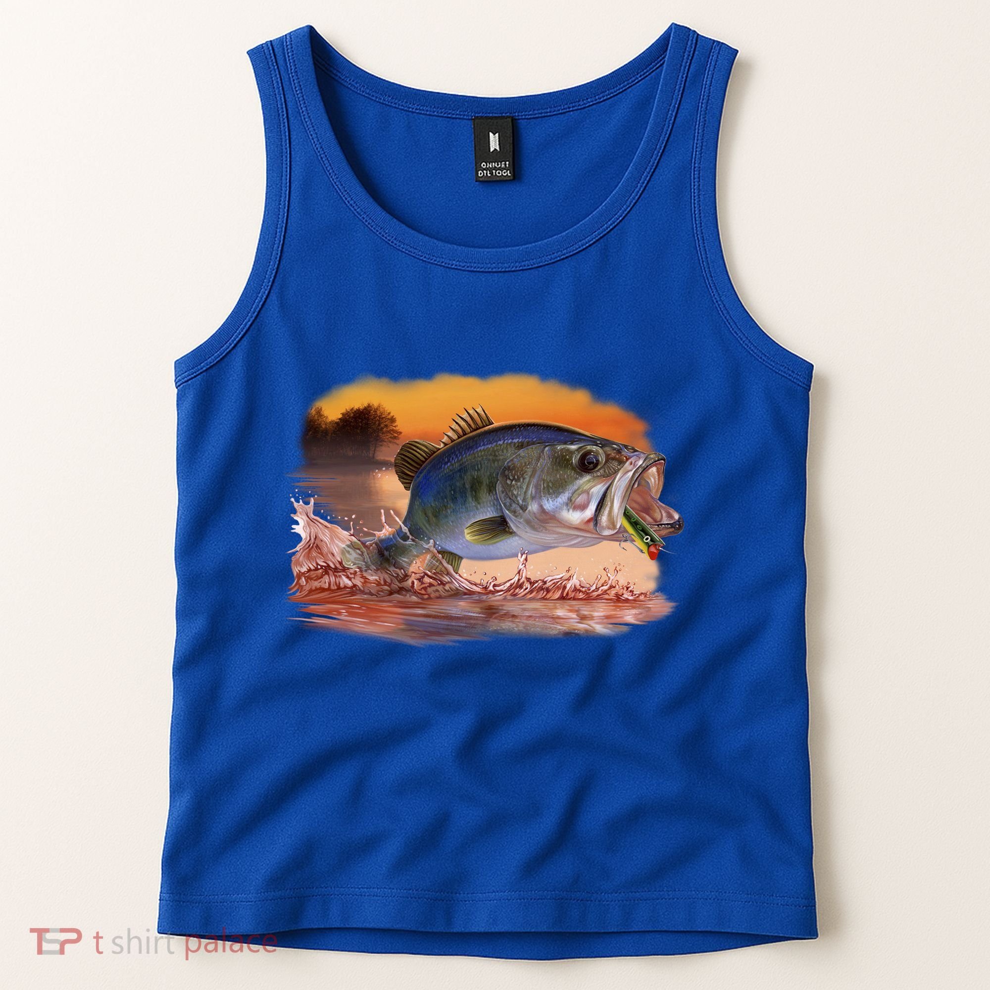 Bass Leaping Tank Top