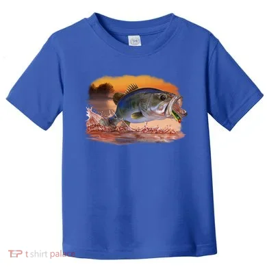 Bass Leaping Toddler T-Shirt