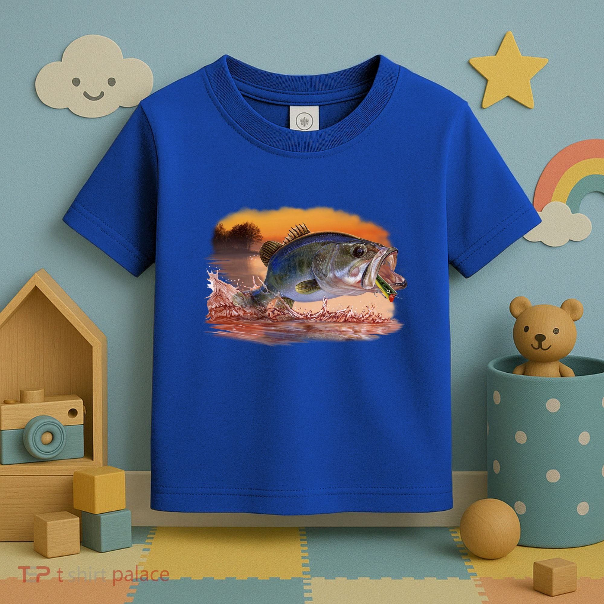 Bass Leaping Toddler T-Shirt
