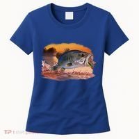 Bass Leaping Women's T-Shirt thumb 0