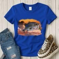 Bass Leaping Women's T-Shirt thumb 3