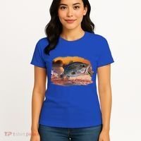Bass Leaping Women's T-Shirt thumb 4