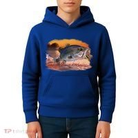 Bass Leaping Kids Hoodie thumb 4
