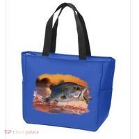 Bass Leaping Tote Bag thumb 3