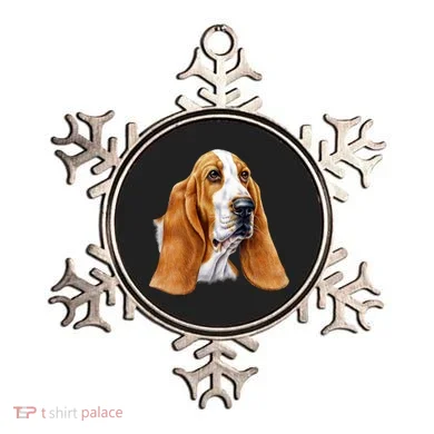 Basset Hound Face Ornament