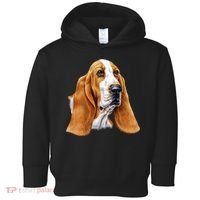 Basset Hound Face Toddler Hoodie thumb 0
