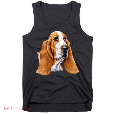Basset Hound Face Tank Top