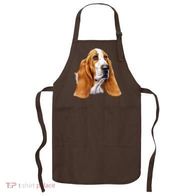 Basset Hound Face Apron