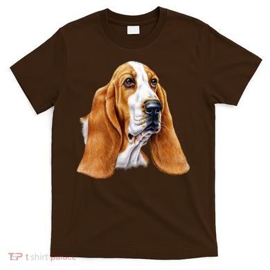 Basset Hound Face T-Shirt
