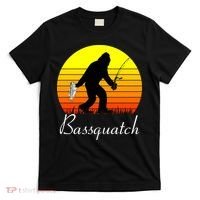Bassquatch Bigfoot Fishing T-Shirt thumb 0