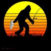 Bassquatch Bigfoot Fishing Coffee Mug thumb 5