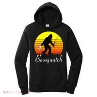 Bassquatch Bigfoot Fishing Women's Hoodie thumb 0