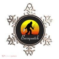 Bassquatch Bigfoot Fishing Ornament thumb 0
