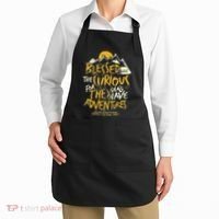 Blessed Are The Curious Apron thumb 2