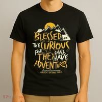 Blessed Are The Curious T-Shirt thumb 3