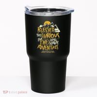 Blessed Are The Curious Tumbler thumb 0