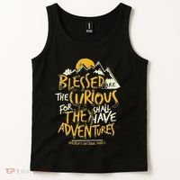 Blessed Are The Curious Tank Top thumb 2