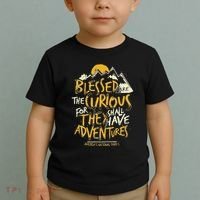 Blessed Are The Curious Toddler T-Shirt thumb 2