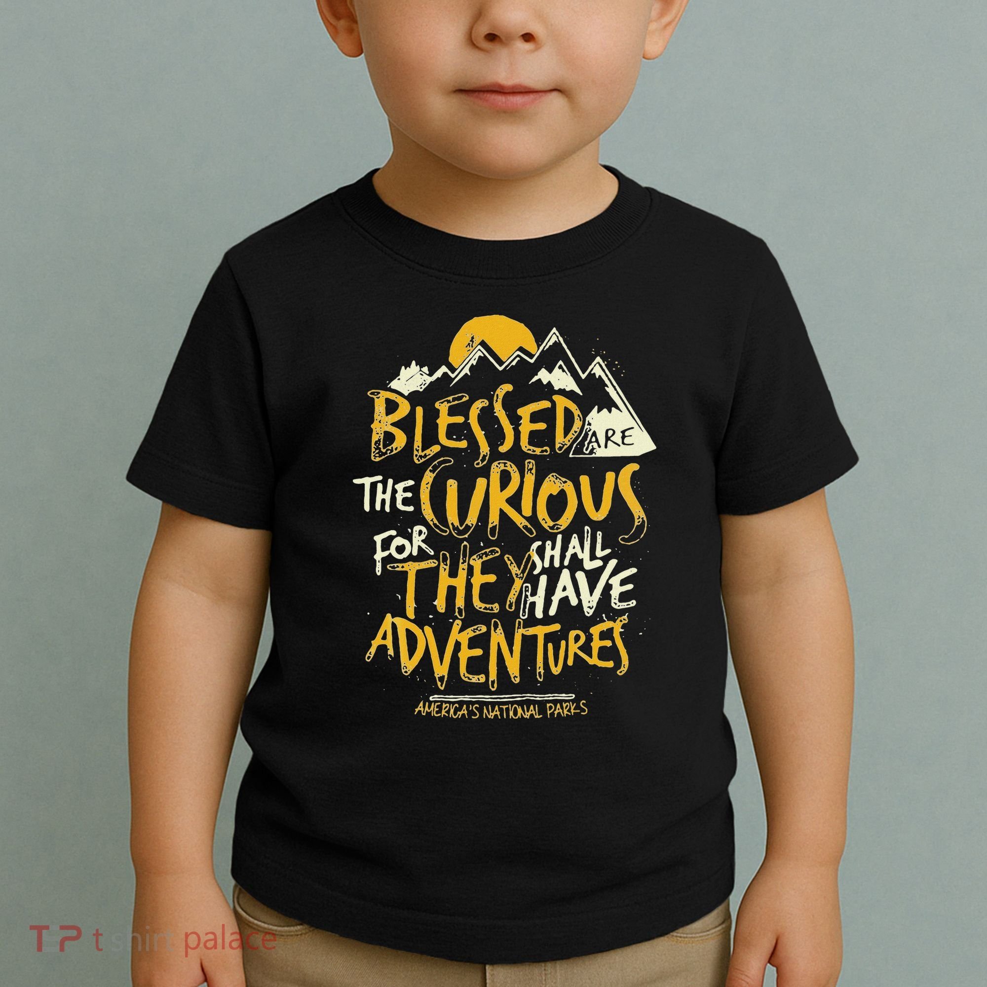 Blessed Are The Curious Toddler T-Shirt