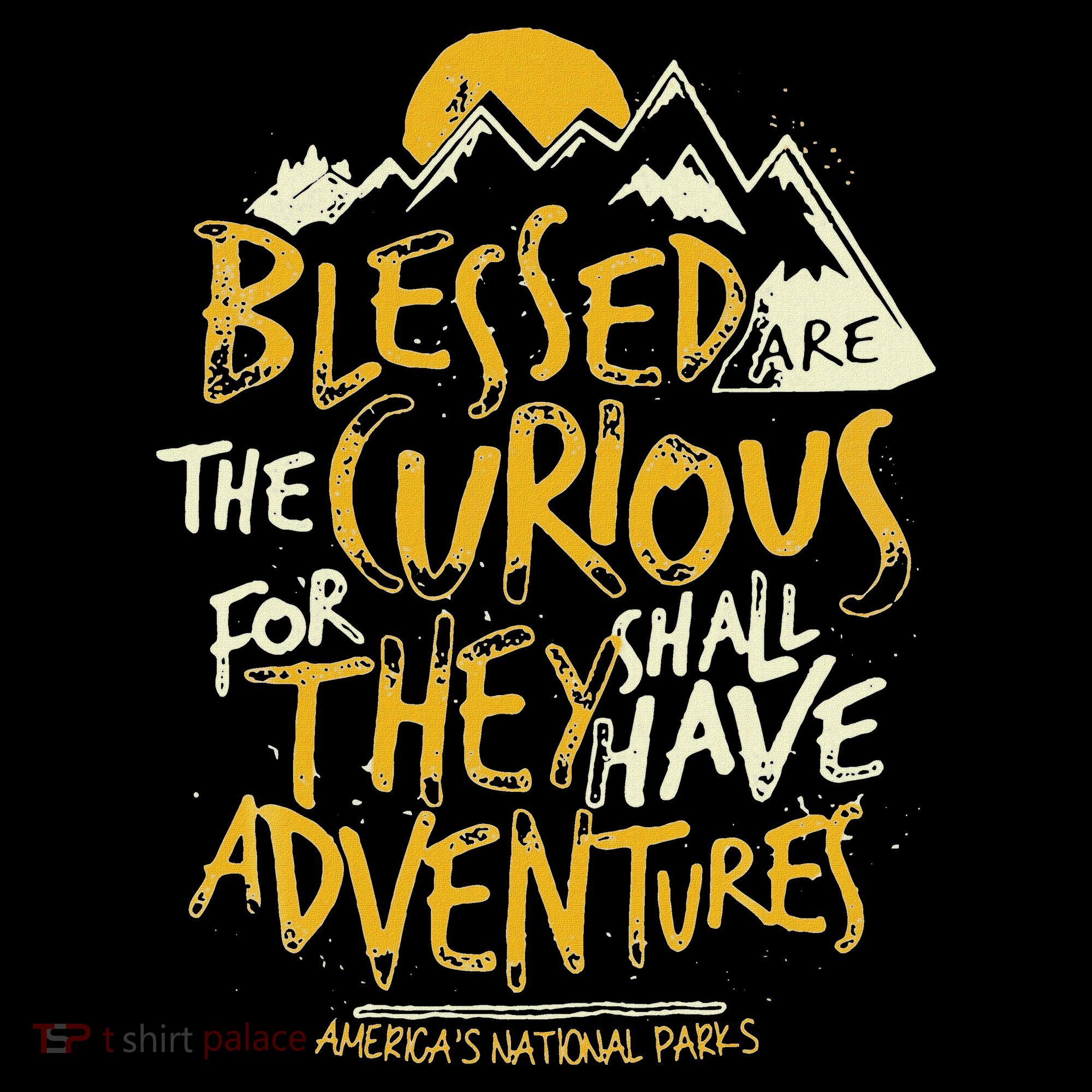 Blessed Are The Curious Women's T-Shirt