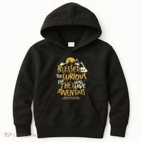 Blessed Are The Curious Kids Hoodie thumb 0