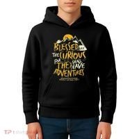 Blessed Are The Curious Kids Hoodie thumb 4
