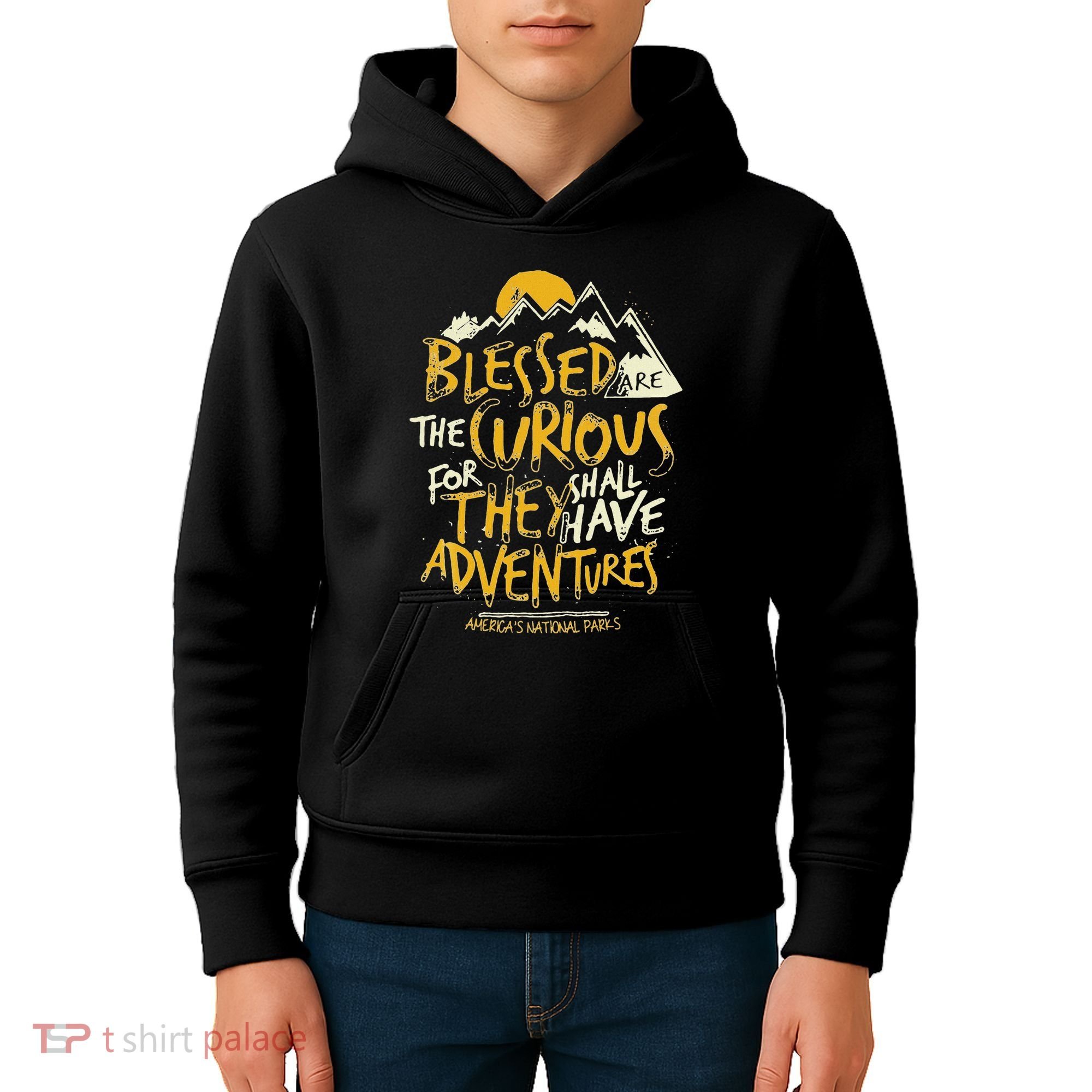 Blessed Are The Curious Kids Hoodie