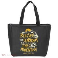 Blessed Are The Curious Tote Bag thumb 0