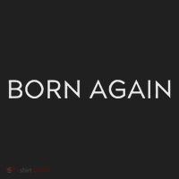 Born Again Trendy Christian Saying Minimal Women's Sweatshirt thumb 2