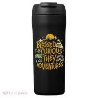 Blessed Are The Curious For They Shall Have Adventures 24oz Duet Stainless Steel Tumbler thumb 0