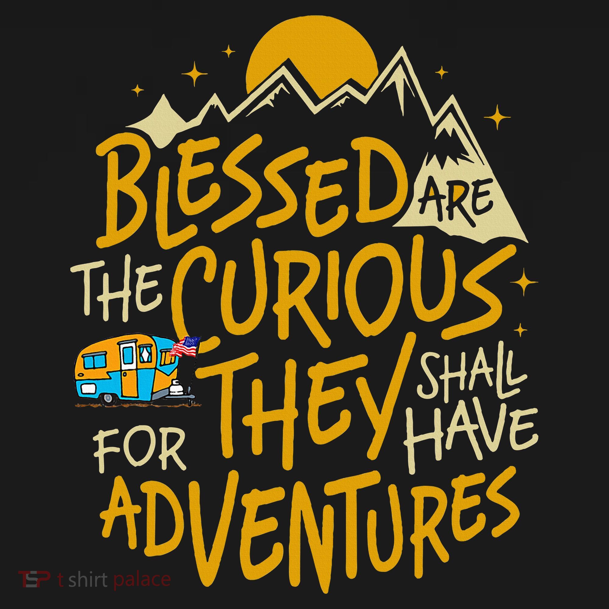 Blessed Are The Curious For They Shall Have Adventures Baby Bodysuit