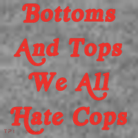 Bottoms And Tops We All Hate Cops Toddler Hoodie thumb 2