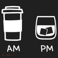 Big And Tall Am To Pm Coffee Whisky Rum Tequila Vodka Beanie thumb 2