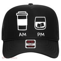 Big And Tall Am To Pm Coffee Whisky Rum Tequila Vodka Hat thumb 0