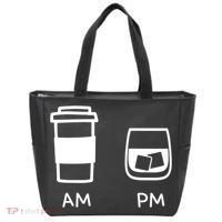 Big And Tall Am To Pm Coffee Whisky Rum Tequila Vodka Tote Bag thumb 0