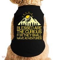 Blessed Are The Curious For They Shall Have Adventures Doggie Tank thumb 0