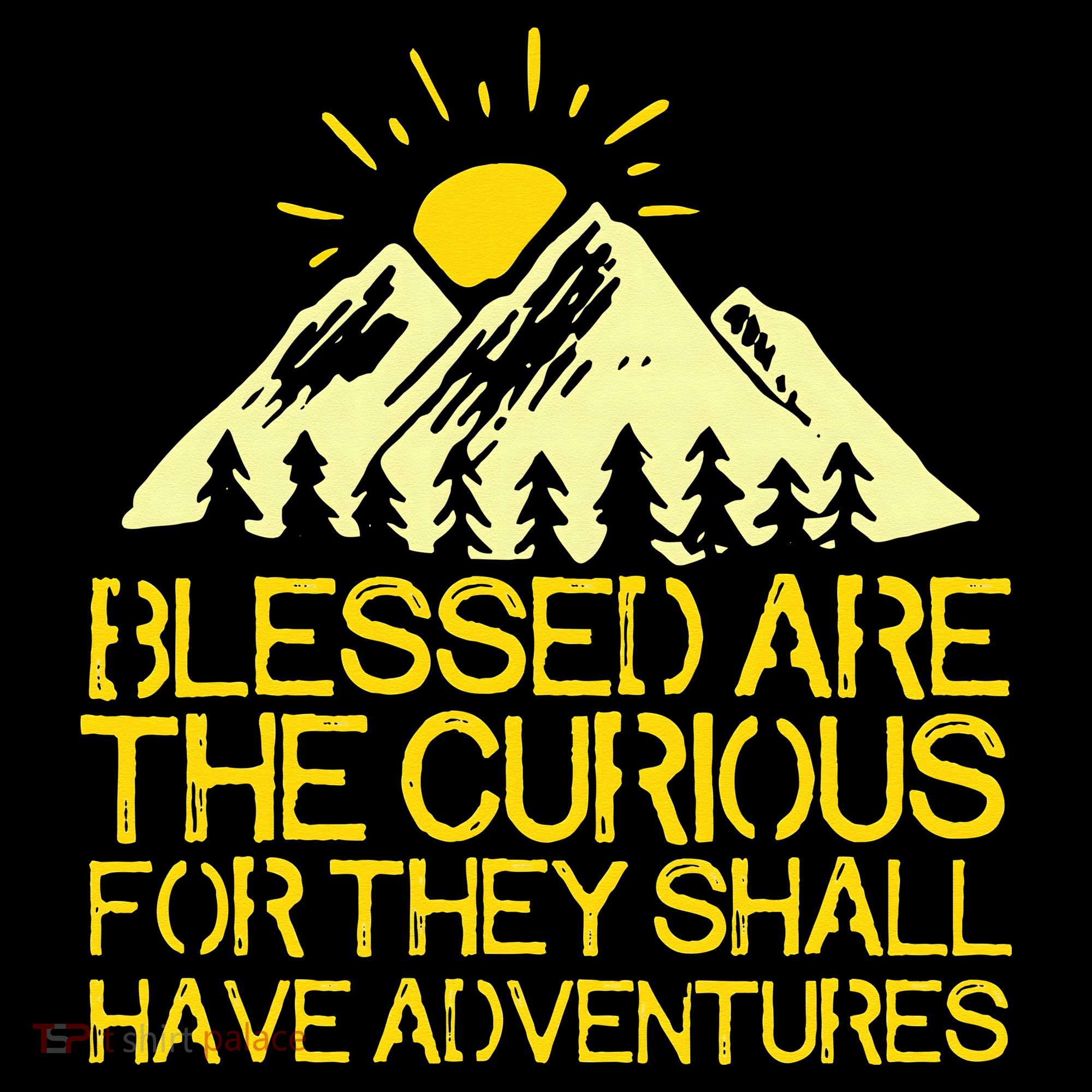 Blessed Are The Curious For They Shall Have Adventures Ornament